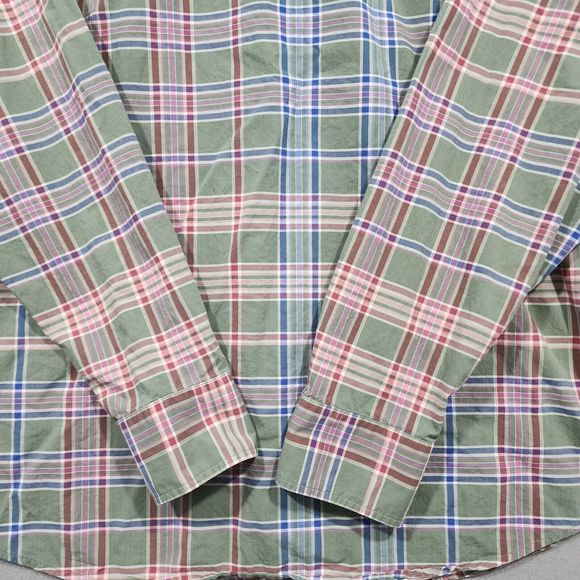 Tommy Bahama Shirt Mens Shirt XL Multicolor Plaid Long Sleeve - Picture 15 of 15